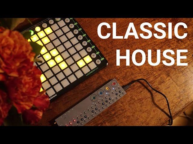 OP-Z and Launchpad - Old School House Music Jam