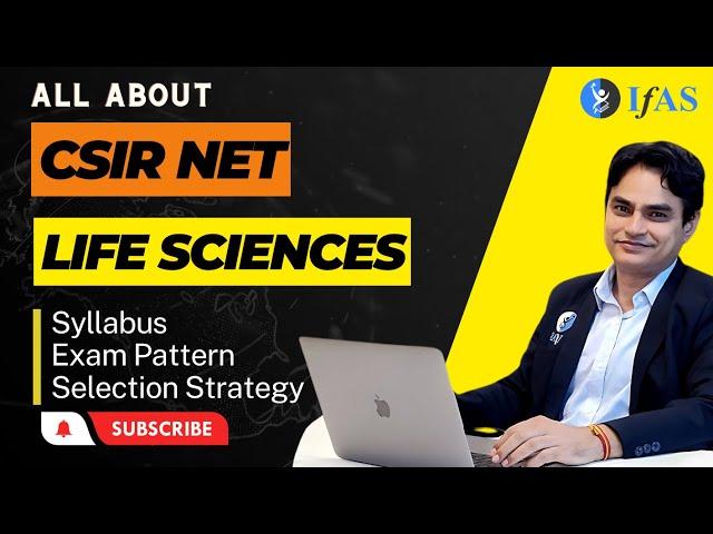 CSIR NET Life Science I Preparation Strategy I Complete Study Plan | IFAS