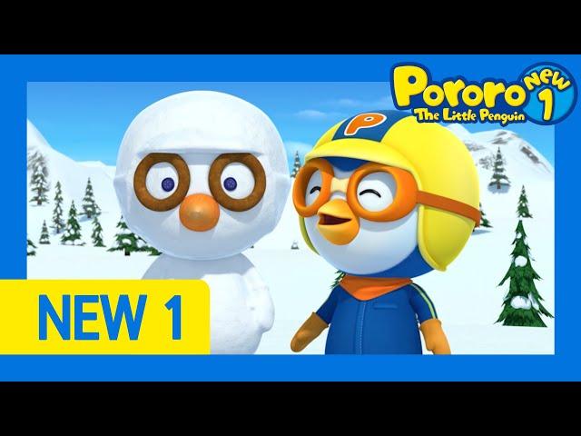 Pororo Episod Baru | Ep8 Membuat Manusia Salju | Pororo NEW1 | Pororo Bahasa Indonesia | film pororo