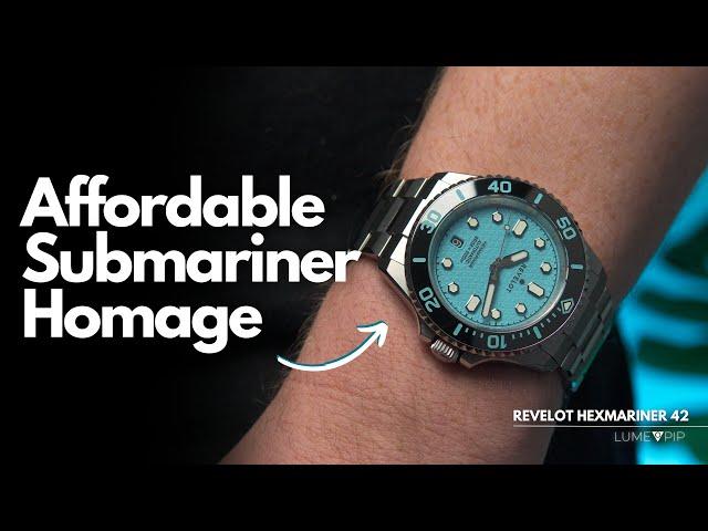 The BEST affordable Submariner homage! | Revelot Hexmariner Review | Lume Pip