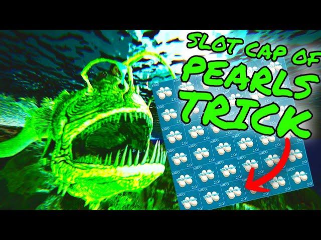 Slot Cap SILICA PEARLS on THE ISLAND TRICK in Ark Survival Ascended!!!