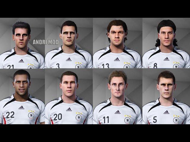 PES 2021 - DOWNLOAD FACEPACK UPDATE GERMANY 2006