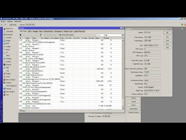 Daily Check Mikrotik, High CPU LOAD