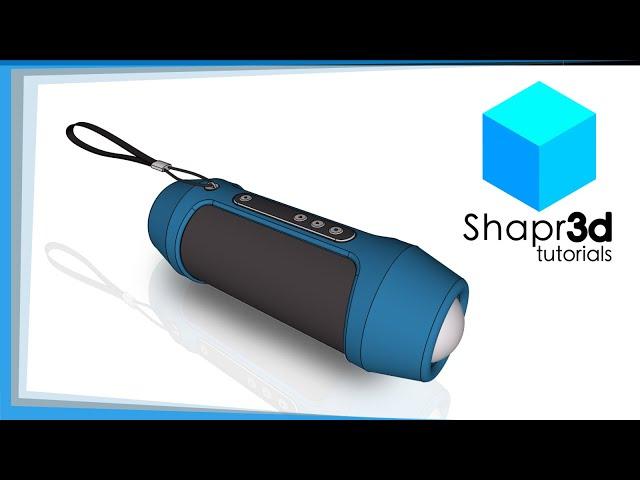 SHAPR3D Tutorials - JBL Speaker - BEGINNER