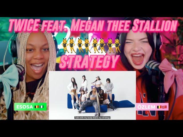 TWICE “Strategy (feat. Megan Thee Stallion)” M/V reaction