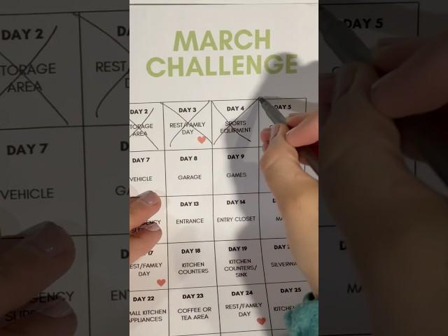 Back by popular demand! https://123minimize.com/products/p/march-2025-declutter-challenge-calendar