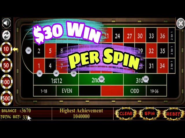  Trick to Make $30 Per Spin at Roulette