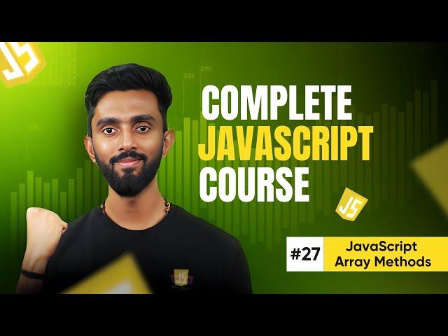 JavaScript Array Methods: Map, Filter, Reduce, Some, and Every |  Day 26 | JavaScript Course 2025