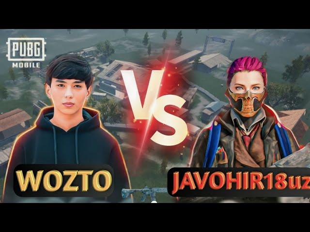 WOZTO VS JAVOHIR18uz | 1vs1 TDM M416 | KIM YUTADI QONLI JANG🩸 | KÕRAMIZ | Uzbek silla  | #pubg