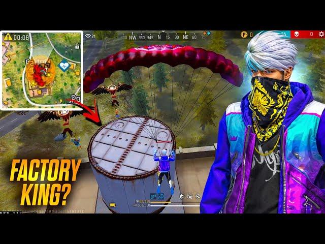 Only Factory Roof Challenge  Hakson Bhai is New Factory King  Garena free fire