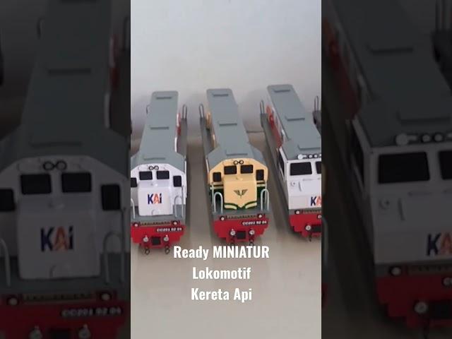 Ready MINIATUR Kereta Api - loko cc201, cc203, cc206 , vintage