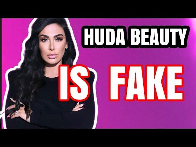 HUDA BEAUTY IS FAKE