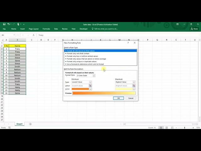 How To Highlight Duplicates in excel | Conditional Formatting in Excel Color coding | #msexcel