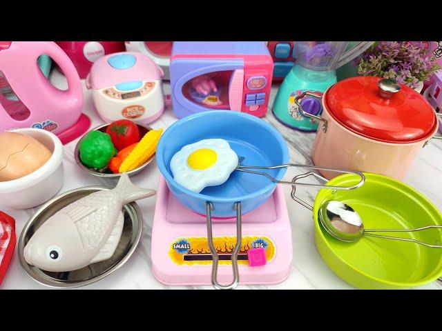 Satisfying Cooking with Dream Kitchen Set Toys | ASMR Videos no music