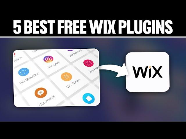 5 Best Free Wix Plugins You Must Have 2024! (Best Free Plugins & Addons)