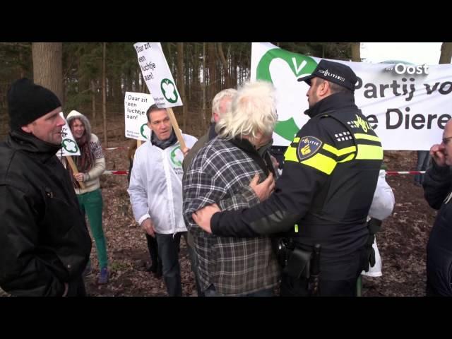 Partij voor de Dieren doet aangifte na uit de hand gelopen protestactie in Dalfsen