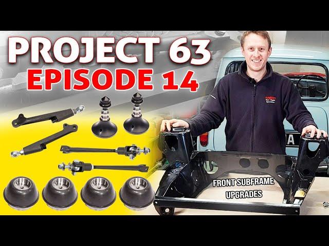 Project 63 part 14 - Mini front subframe assembly and upgrades