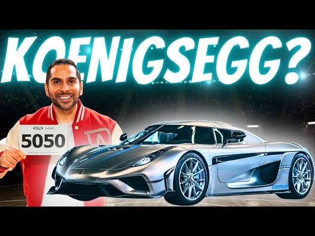 Kaufe ich den Koenigsegg Regera? Bieten gegen die Reichsten der Welt! Showdown bei Sotheby’s  Paris!