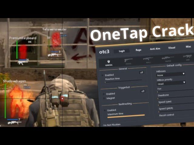 Fixed OneTap Crack V3/OTC V3 with Free Updated HvH CFG