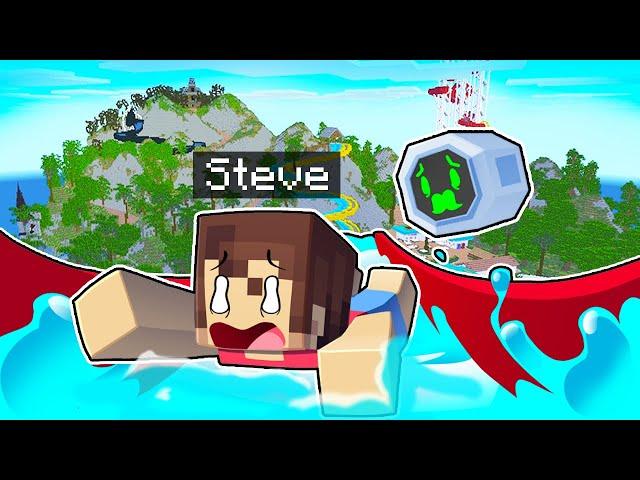 Steve and G.U.I.D.O Have a WATERSLIDE ACCIDENT In Minecraft!