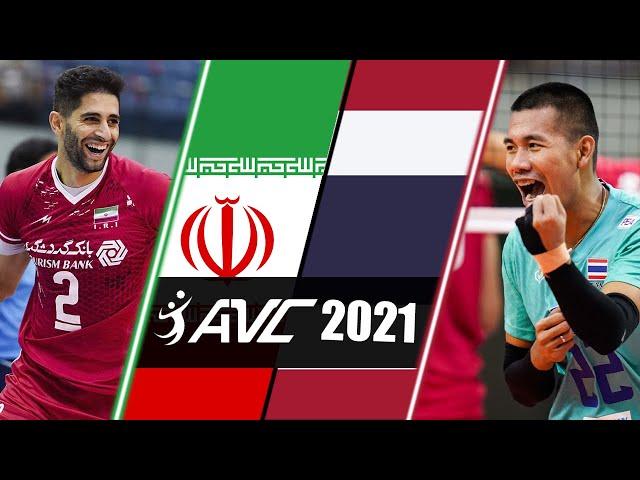 HIGHLIGHTS: Iran vs Thailand | Asian Volleyball Championship 2021