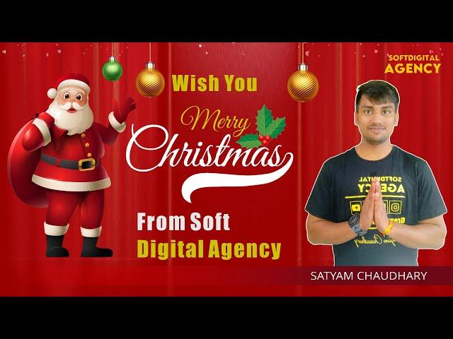 Wish You Merry Christmas From Soft Digital Agency | Merry Christmas Wishes | Soft Digital Agency