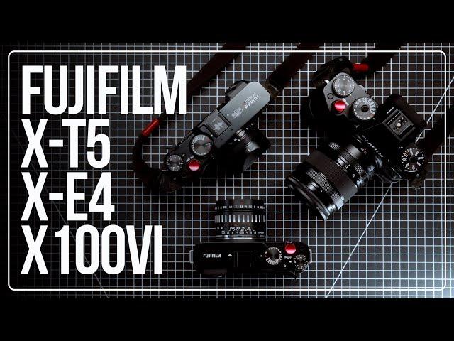 Fujifilm X100VI vs X-E4 vs X-T5: Side-by-Side Comparison (2025)