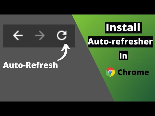 How to install auto refresh in chrome || Auto refresher extension for chrome || Techno Tasrif