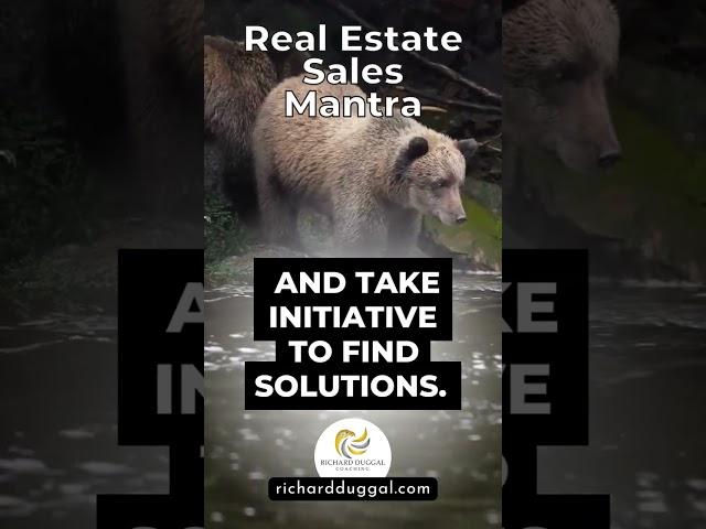 Real Estate Sales Mantra - I am a problem solver #shorts