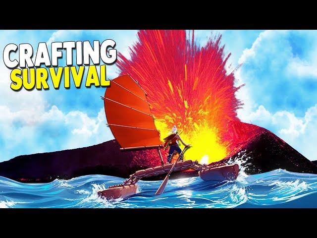 NEW - Shipwecked Open-World Survival Crafting Boat Building  WINDBOUND GAMEPLAY