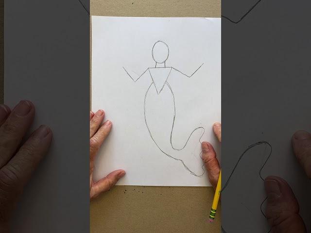 How to Draw a Mermaid