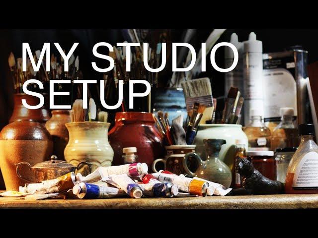 My Studio Setup - How to create an amazing art space (on a budget)