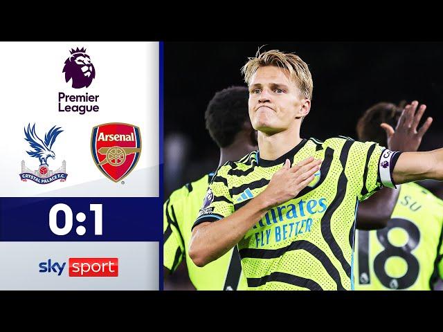 Gunners zittern sich zu Auswärtssieg! | Crystal Palace - Arsenal | Highlights - Premier League 23/24