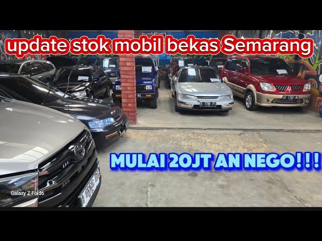 update stok mobil bekas Semarang mulai 20jt an nego‼️