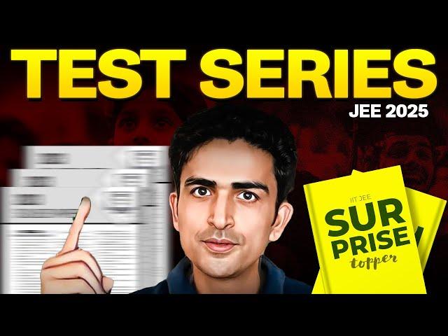 Test Series Launch for All JEE 2025 Aspirants | JEE Main & Advanced