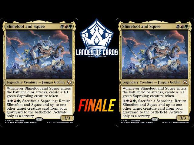 Finale Dax : Slimefoot (Pierre Bats) VS Slimefoot (Kelig Maze) - MTG EDH Duel Commander Cartes Magic