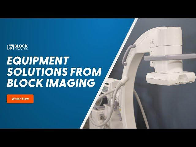 Equipment Solutions from Block Imaging