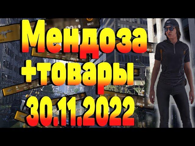 DIVISION 2  МЕНДОЗА + ТОВАРЫ 30.11.22