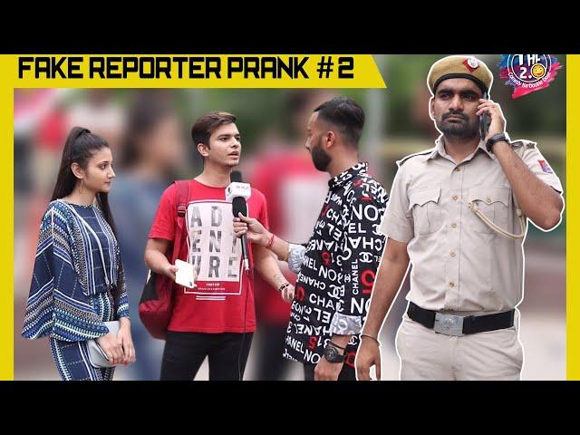 Fake Reporter Prank Part 2 Ft. The Hungama Films | THF 2.0 | Ashish Goyal