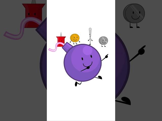 Everybody Do The Flop! #bfdi #animation #shorts