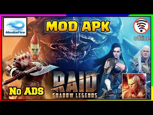 RAID SHADOW LAGENDS MOD APK | offline