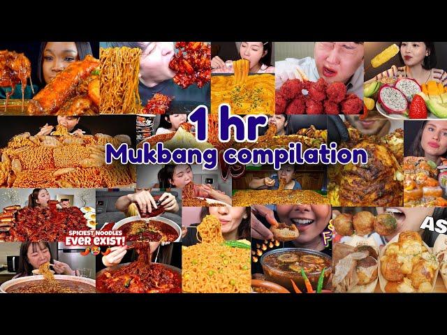 1-Hour Mukbang Marathon: The Best Food Eating Compilation!