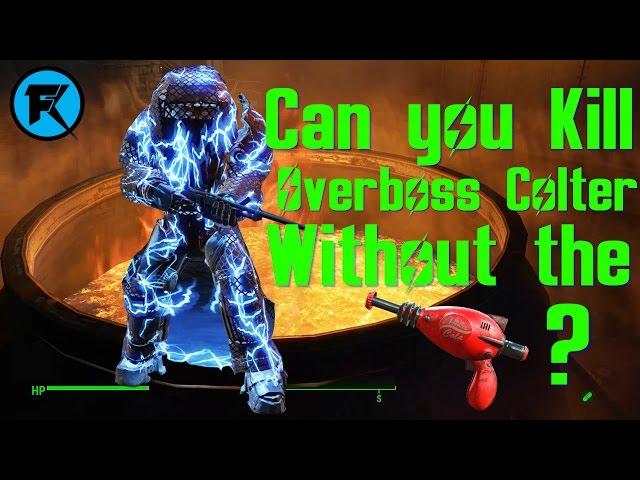 Fallout 4 | Can you Kill Overboss Colter Without The Thirst Zapper?