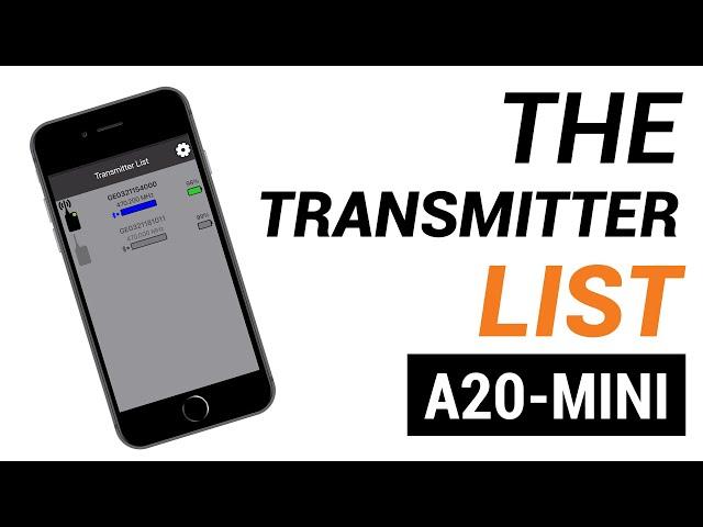 The Transmitter List