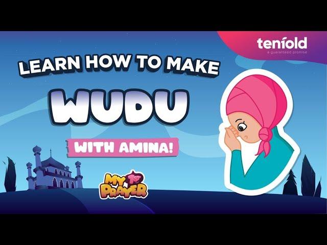How to make Wudu Ablution with Amina | My First Prayer for kids