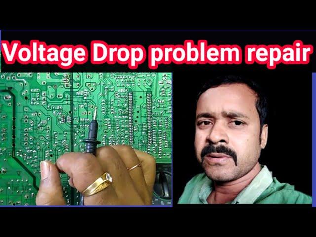 How to solve Voltage Drop problem in CRT PCB.