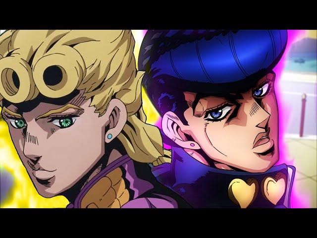 Josuke moments with Giorno's Theme and vice versa