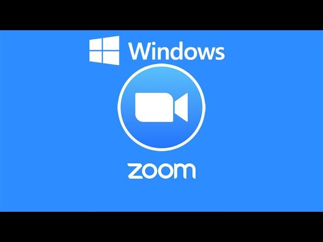 Rejoindre une réunion Zoom sur PC, Windows, pour la 1ere fois.