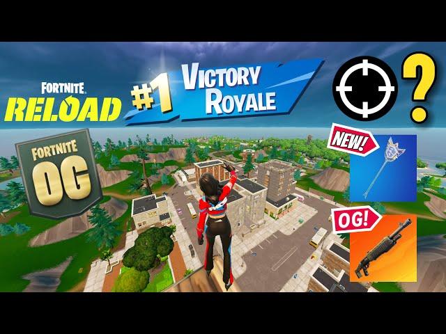 OG Fortnite Reload | High Kill Gameplay | Keyboard & Mouse