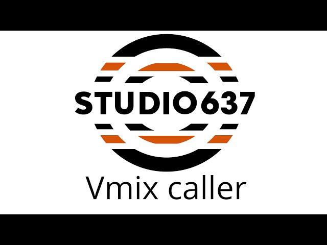 Using Vmix caller as a participant.